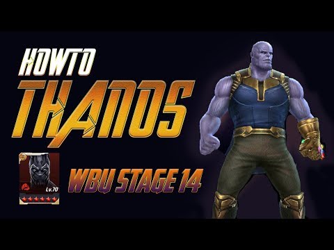Guide! T3 Black Panther vs Thanos[Stage 14]