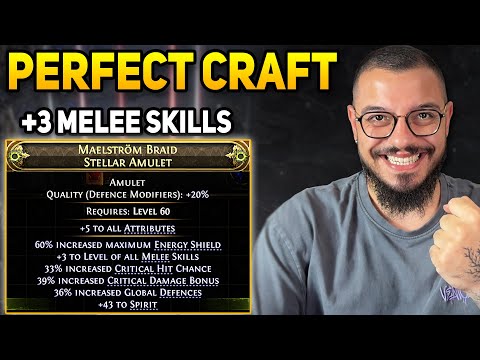 How to Craft the PERFECT +3 Amulet in Path of Exile 2 (Step by Step)