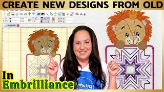 How to Combine Embroidery Designs in Embrilliance | Create Your Own One of a Kind