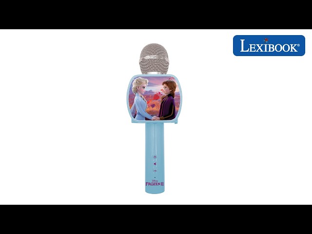 Vídeo relacionado con LEXIBOOK, Frozen, Altavoz Bluetooth portátil, Inalámbrico, USB, Tarjeta SD, Batería Recargable, Azul/Morado, BT018FZ