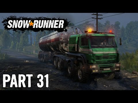SnowRunner | Walkthrough Gameplay | Part 31 | Hub Recovery, 1st Stage | Xbox One