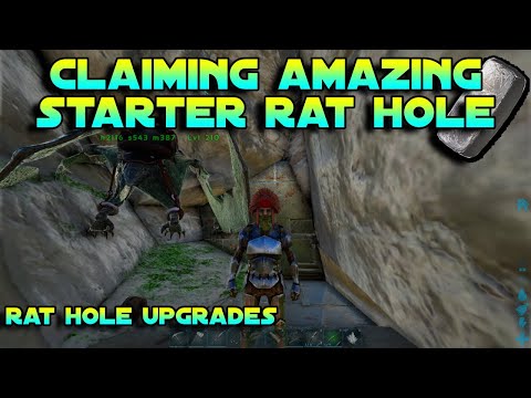 Claimed Amazing Starter Rat Hole Location 😱 - Upgrades on the rat hole | Small Tribes Unofficial PvP