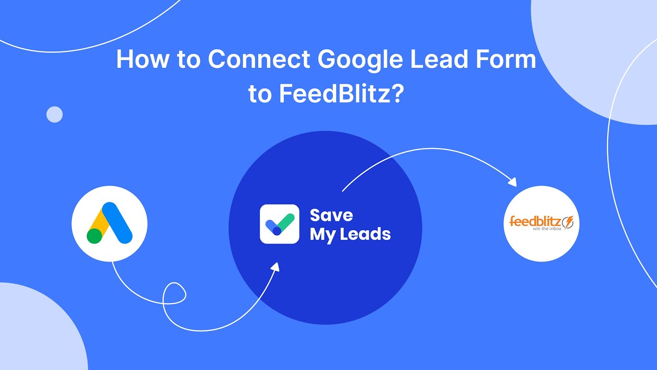How to Connect Google Lead Form to FeedBlitz How to Connect Google Lead Form to FeedBlitz