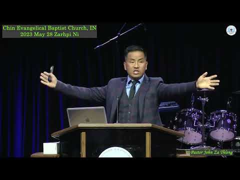 Pastor John Za Thleng "Pathian Biak Hi Zeidah Asi" (CEBC, IN) 2023 May 28 Thawngtha