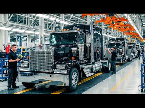 Thumbnail for How Kenworth W900 Trucks Are Made | Inside American Truck Factory (Full Process) by Kenworth