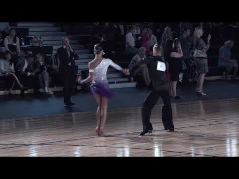 Artem Zaychenko - Ekaterina Sternard WDSF LA/R1/Cha-cha