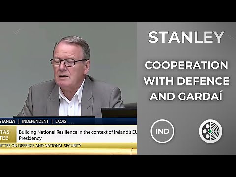Brian Stanley: Defence and Gardaí Cooperate on Cybersecurity