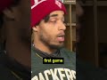Justin Jefferson breaks down Jaire Alexander's Griddy game #shorts