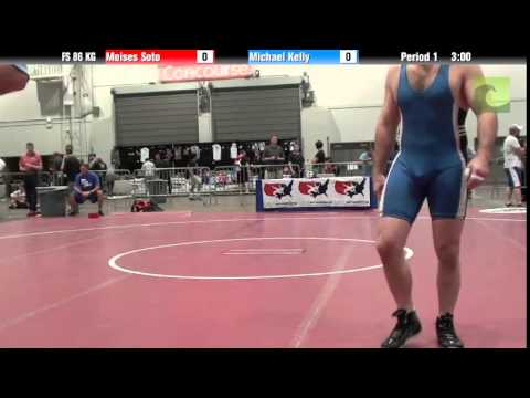 Mens FS FS 86 KG - Moises Soto vs. Michael Kelly