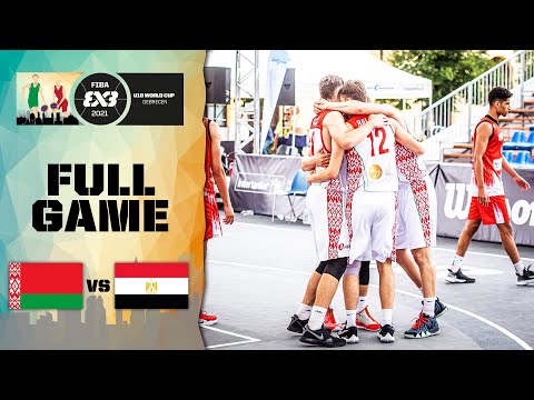 Belarus vs Egypt | Men's - Full Game | FIBA 3x3 U18 World Cup