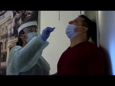 過去一週美國新發COVID病例下降21%。 (U.S. new COVID cases down 21% in past week)