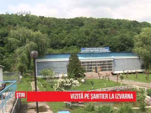 Vizită pe şantier la Izvarna