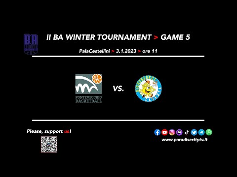 Highlights 2° BA Winter Tournament 2023 - Game 5 - Kioko Caserta vs. Pontevecchio Basket