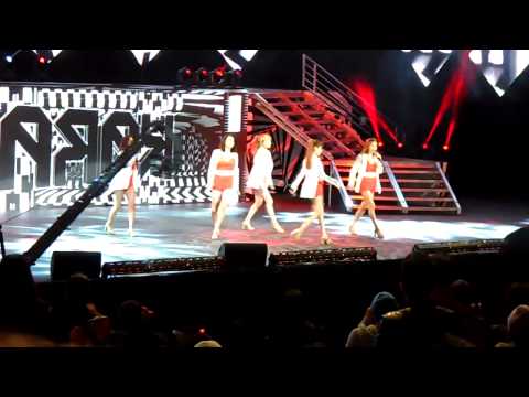 [121110] KARA - Pandora @ SBS Kpop Super Concert [Fancam]