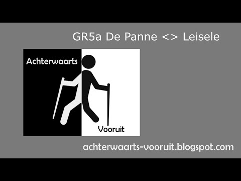 Achterwaarts vooruit De Panne - Leisele