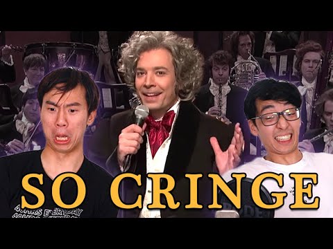 Jimmy Fallon and his "Band" (though it's actually an orchestra...)
