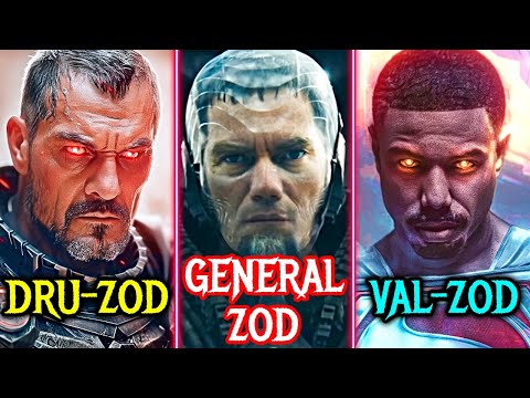 17 (Every) Dominating  General Zod Alternate Versions - Explored
