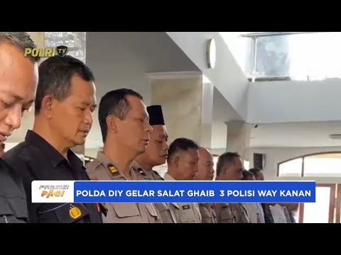 POLDA DIY GELAR SALAT GHAIB 3 POLISI WAY KANAN
