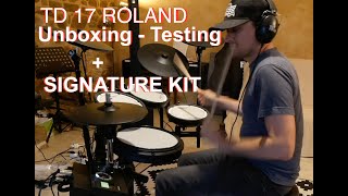 Video thumbnail for Roland TD-17 kvx - Unboxing-Testing - Damien Schmitt [Official Video] by Damien Schmitt