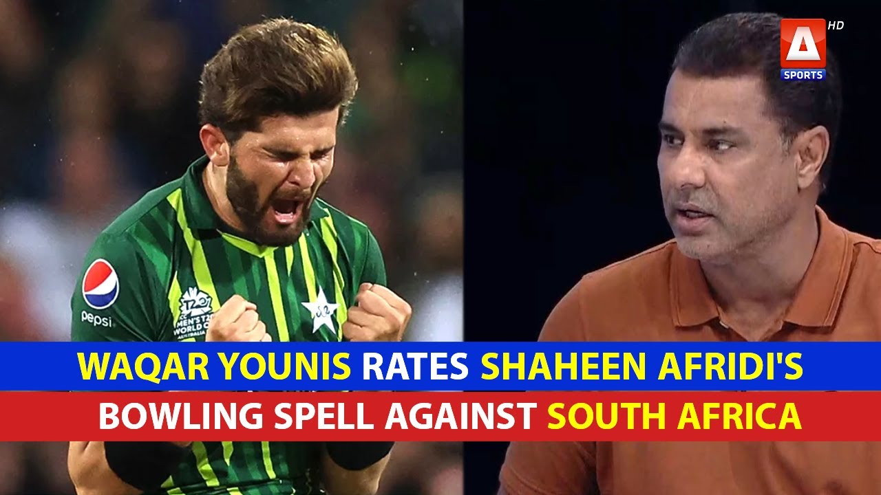 Legendary pacer #WaqarYounis rates #ShaheenAfridi's bowling spell against #southafrica