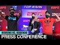 JAMEL HERRING VS. JONATHAN OQUENDO | FULL PRESS CONFERENCE & FACE OFF VIDEO
