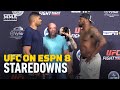 UFC on ESPN 8: Overeem vs. Harris Staredowns -- MMA Fighting