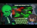 Sans Aus React To A Totally Serious Battle