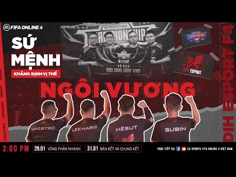 DIH Esport F4 | VCKQG FVNC 2021 S1 "Bước đệm hoàn hảo để chúng tôi chinh phục đấu trường quốc tế" -
