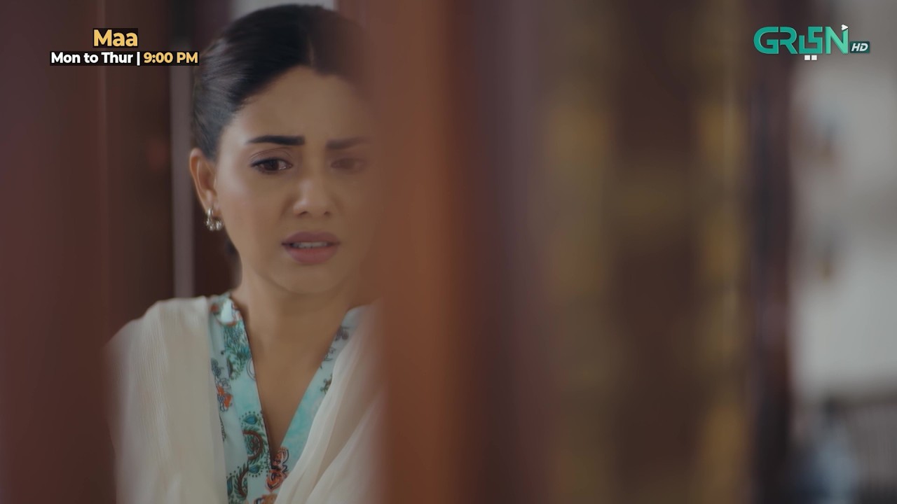 Tara Ne Chhup Ke Sari Batein Sun Li | Maa | Aina Asif - Ahmed Rafique - Sunita Marshall | Green TV