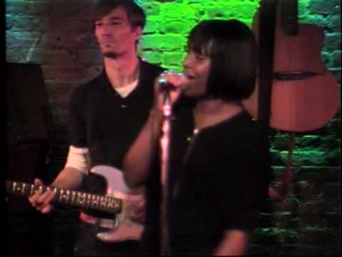 Kim Davis with the Village Underground Band