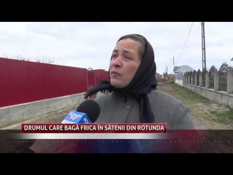 Drumul care bagă frica în sătenii din Rotunda