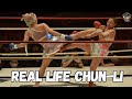 The Kicking Tryant REAL Chun Li Mona Kimura Highlights