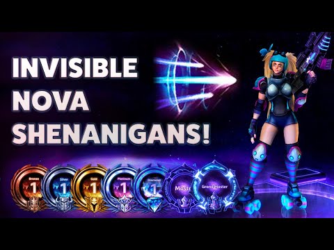Nova Triple Tap - INVISIBLE NOVA SHENANIGANS! - B2GM Season 7(Bronze 1)