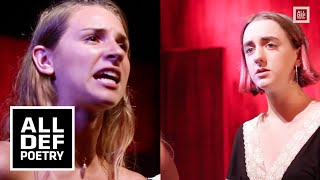 Jessica Romoff + Mila Cuda - "Exes" | All Def Poetry x Da Poetry Lounge