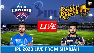 Delhi vs Kolkata| DREAM 11 IPL 2020 | LIVE SCORE | DC vs KKR With Camerafi Live