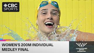 Women's 200m individual medley Final on Day 5 of Glasgow 2026 Commonwealth Games