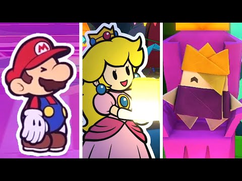 Paper Mario The Origami King - All Endings (Bad Ending, Good & Secret Ending) + Final Boss