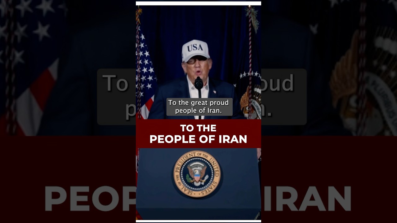 Us and Israel Strike the Islamic Regime of Iran. Trumps Message to the People of Iran