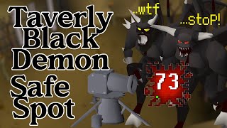OSRS - Black Demon Taverley Slayer Guide - Safe Spot