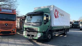 Volvo FE320 ponyv&aacute;s teheraut&oacute; | K&eacute;p 4 - Autoline