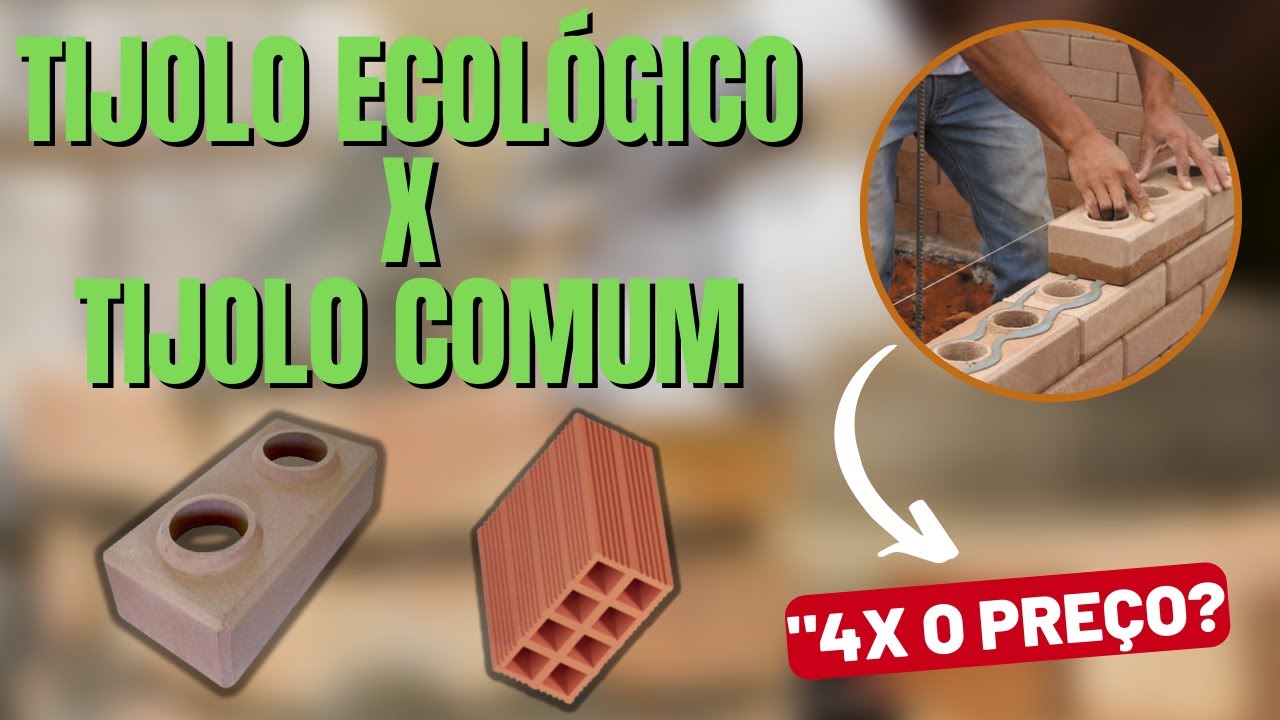 Quais as Vantagens do tijolo ecológico?