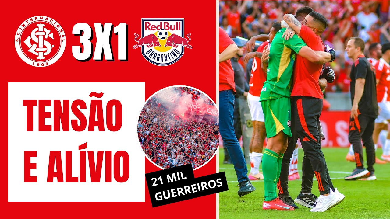 COBERTURA | Inter 3x1 Red Bull Bragantino (Brasileirão 2025)