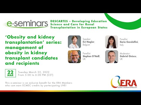 Management of obesity in kidney transplant candidates and recipients
