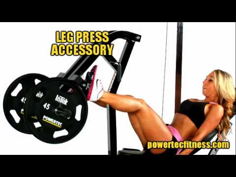 Powertec workbench leg press sale