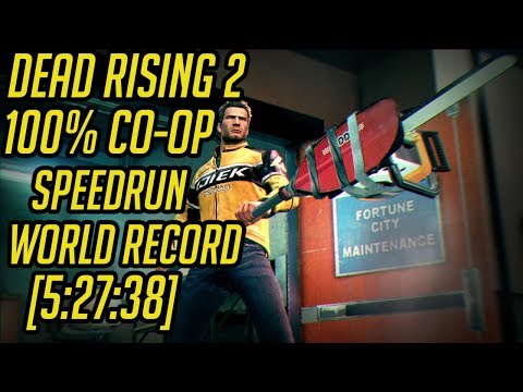 Dead Rising 2 100% Co-Op Speedrun World Record [5:27:38]