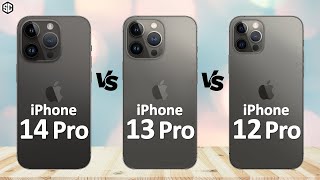 Video thumbnail for iPhone 14 Pro VS iPhone 13 Pro VS iPhone 12 Pro by Spec Check