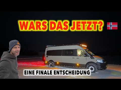 #1315 WINTER MIT TIEFSCHNEE ODER TAUWETTER? Einsame Entscheidung | Nikolausbär in Gryllefjord, Norge