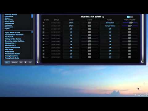 Omnisphere 201: Omnisphere 2 Xtreme - 5. Groove Patterns  Modulation