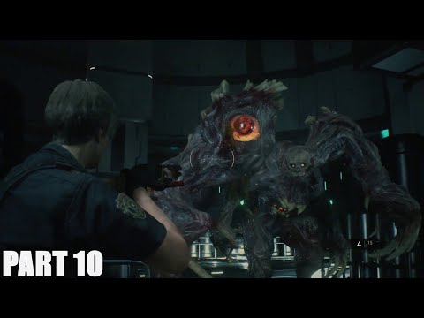 Resident Evil 2 Remake Walkthrough Gameplay Part 10  (RE2 LEON)