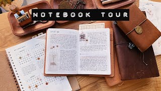 notebook tour ✷ september & october in my sterling ink journal + a planner chat